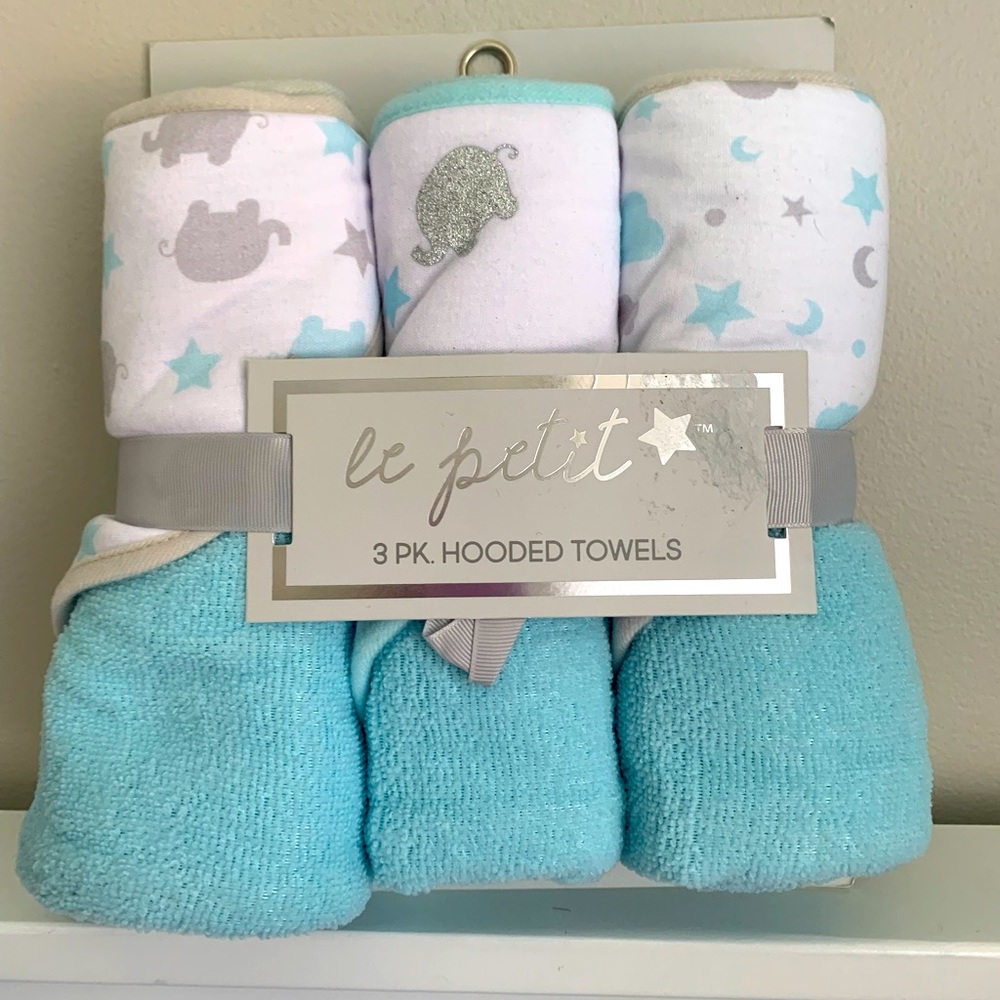 Hooded baby towels